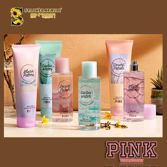 🌴 PINK | Desert Oasis | Xịt Thơm Toàn Thân Victoria’s Secret PINK Body Mist - Cactus Water | Desert Petals | Blush Palms | BigBuy360 - bigbuy360.vn