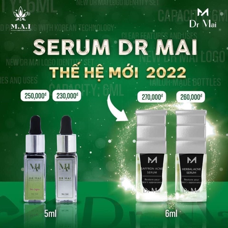 Serum Mai Mẫu Mới