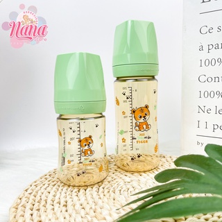 (Chọn núm) Bình sữa PPSU Bebepick Hổ 2022 size 150ml/ 250ml