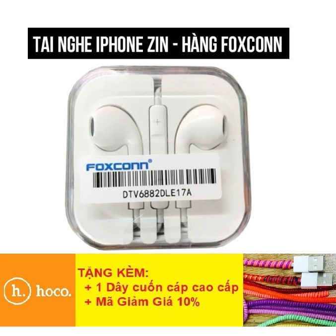 Tai Nghe iPhone - Tai Nghe Zin Foxconn Cho Điện Thoại - Tai Nghe Có Mic