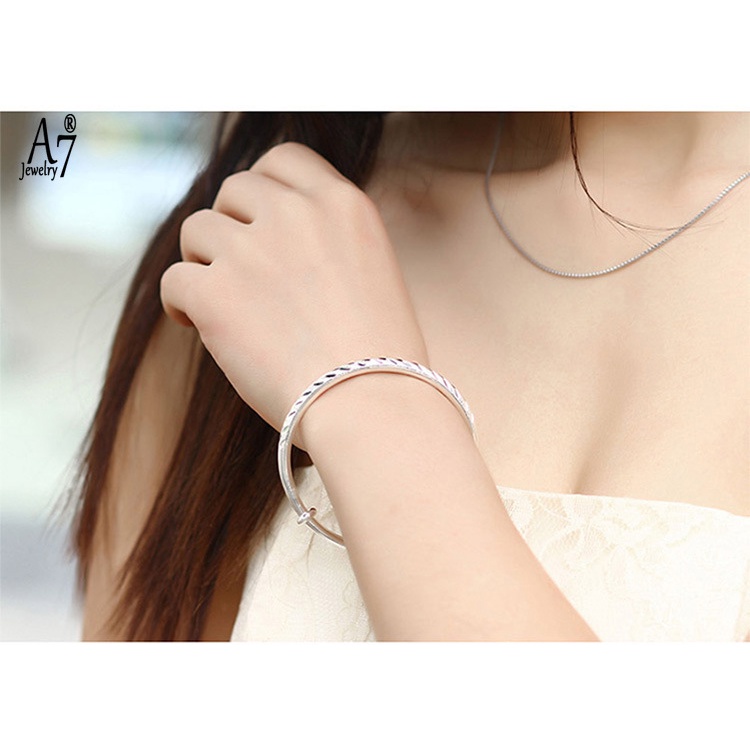 Vòng tay bạc 925 thiết kế mới thời trang dành cho nữ