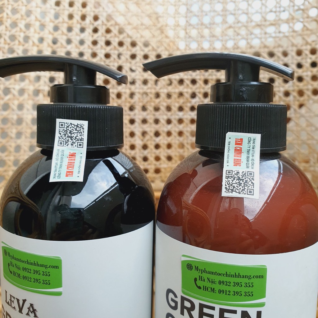 Dầu Gội Xả Dưỡng ẩm phục hồi Green Organic ( hương nước hoa) 500ml