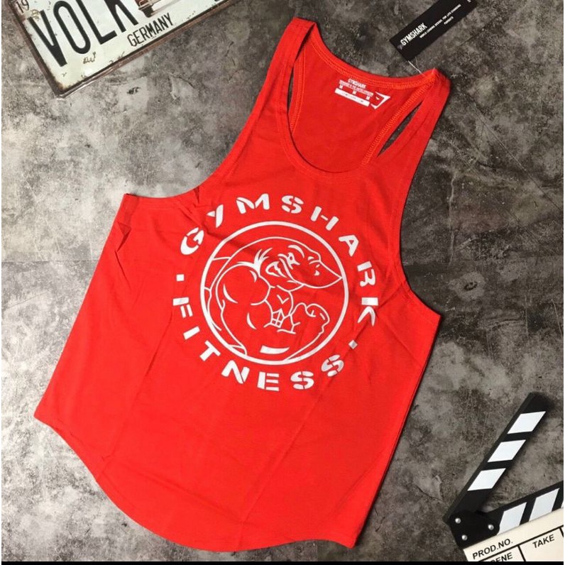 [SALE SỐC] áo thun gym nam GYMSHAK, áo thun ba lỗ thể thao