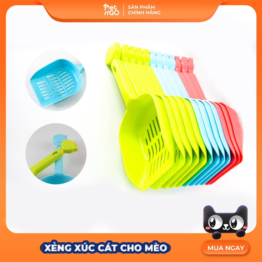 Xẻng xúc cát cho mèo - Xẻng hốt cát vệ sinh cho mèo