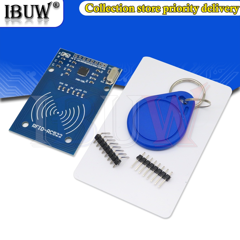 Mô Đun RFID IC Không Dây MFRC-522 RC-522 RC522 Cho Arduino IC KEY Reader IC