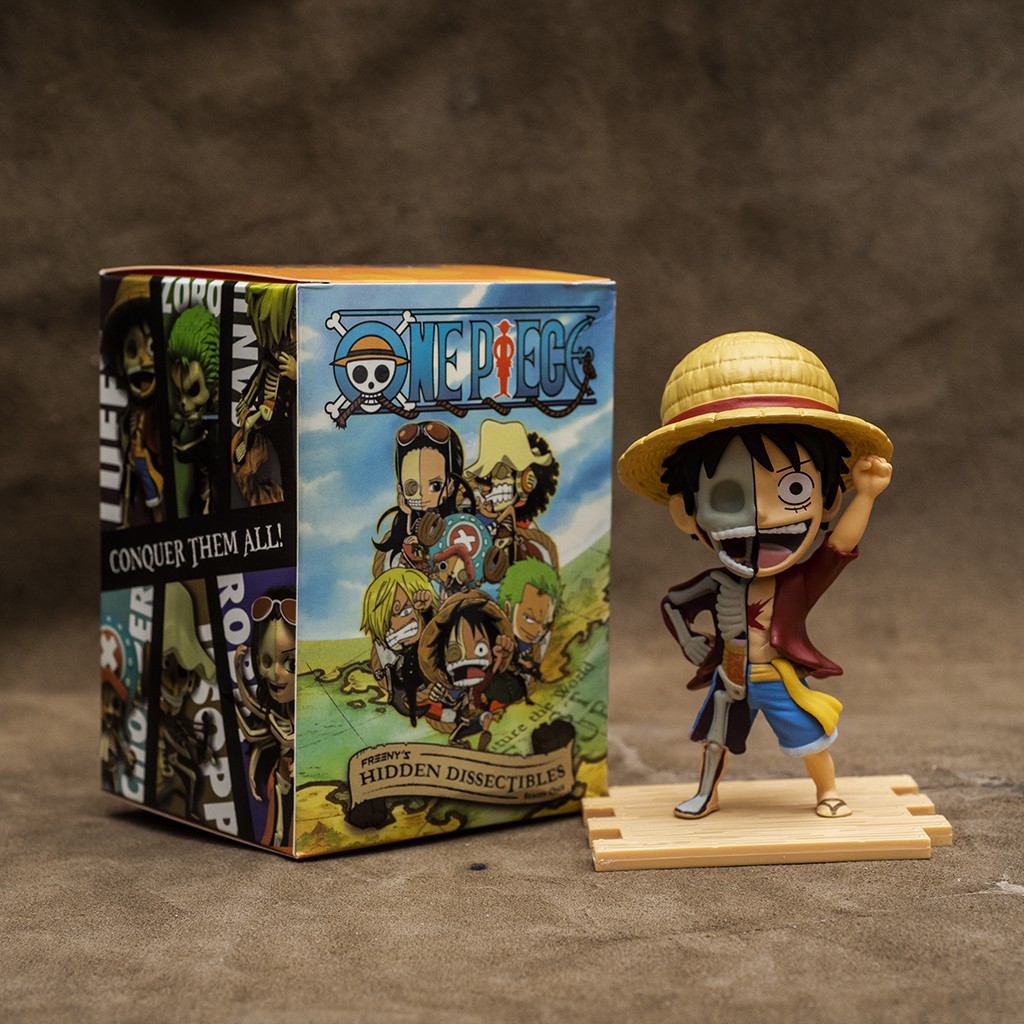 Mô hình One Piece blind box Luffy, Zoro, Sanji, Ussop, Chopper, Nico Robin, mô hình nhân vật onepiece