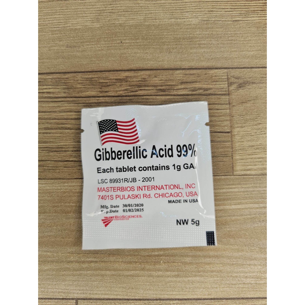 10 Viên GA3  Kích Thích Bật Chồi, Ra Rễ Cực Mạnh Gói 5gr Phù hợp cho nhiều loại cây trồng