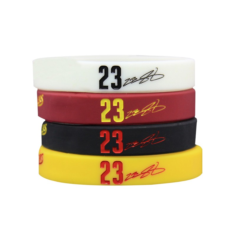 Vòng tay bóng rổ silicon chống nắng độc đáo