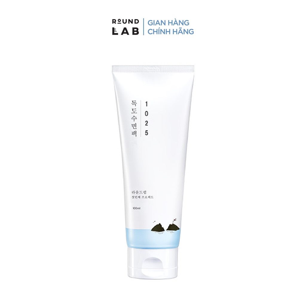 Mặt nạ ngủ cấp ẩm Round Lab 1025 Dokdo Sleeping Pack 100ml