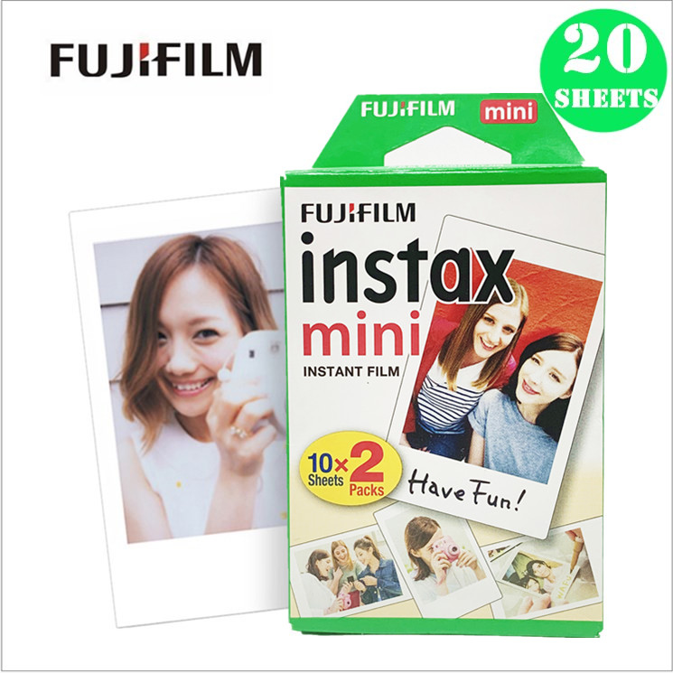 10-100 Tờ Fujifilm	Film Dán Màu Trắng Instax Mini 9 8 Cho Máy Instax 7s 25 50s 90	Camera	Giấy Ảnh Sp-2	3 Inch