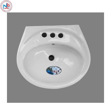 Chậu LAVABO treo tường 1 lỗ và 3 lỗ (hình ảnh thật) + vòi lạnh