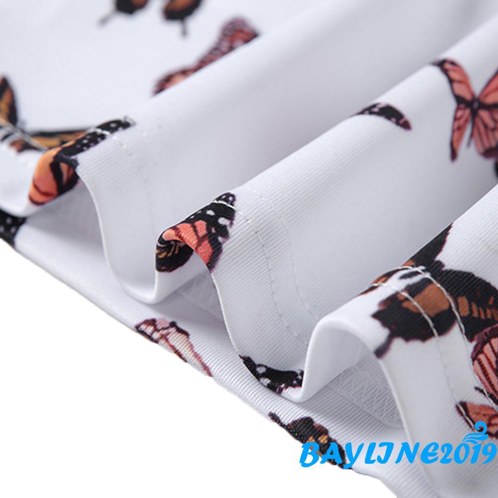 Áo Hai Dây Cổ Chữ V In Họa Tiết Xinh Xắn Dành Cho Nữ