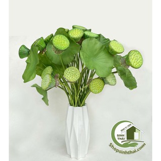 Lá sen, gương sen giả - cành gương lá sen giả cao cấp Thái Lan - chọn cành