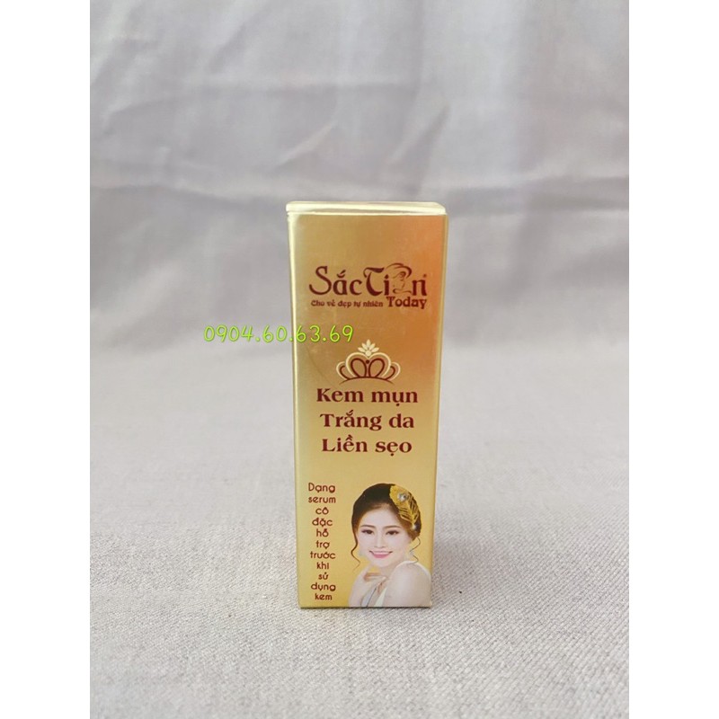 Serum SẮC TIÊN 10ml Mụn Trắng Da Liền Seo