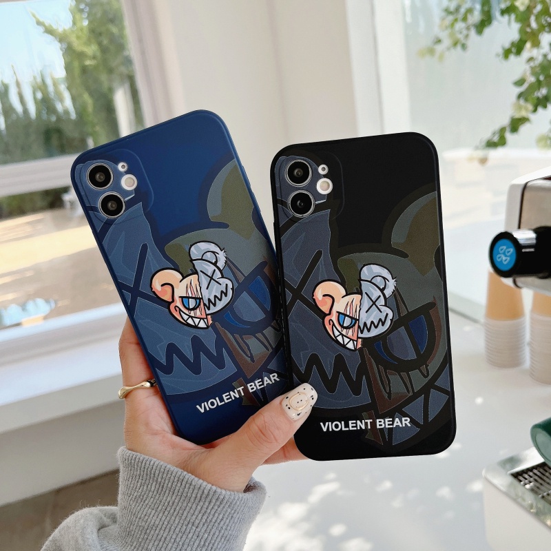 Ốp điện thoại mềm cá tính thích hợp cho iPhone 13 pro max 6/7/8plus x xr xsmax 11promax 12promax