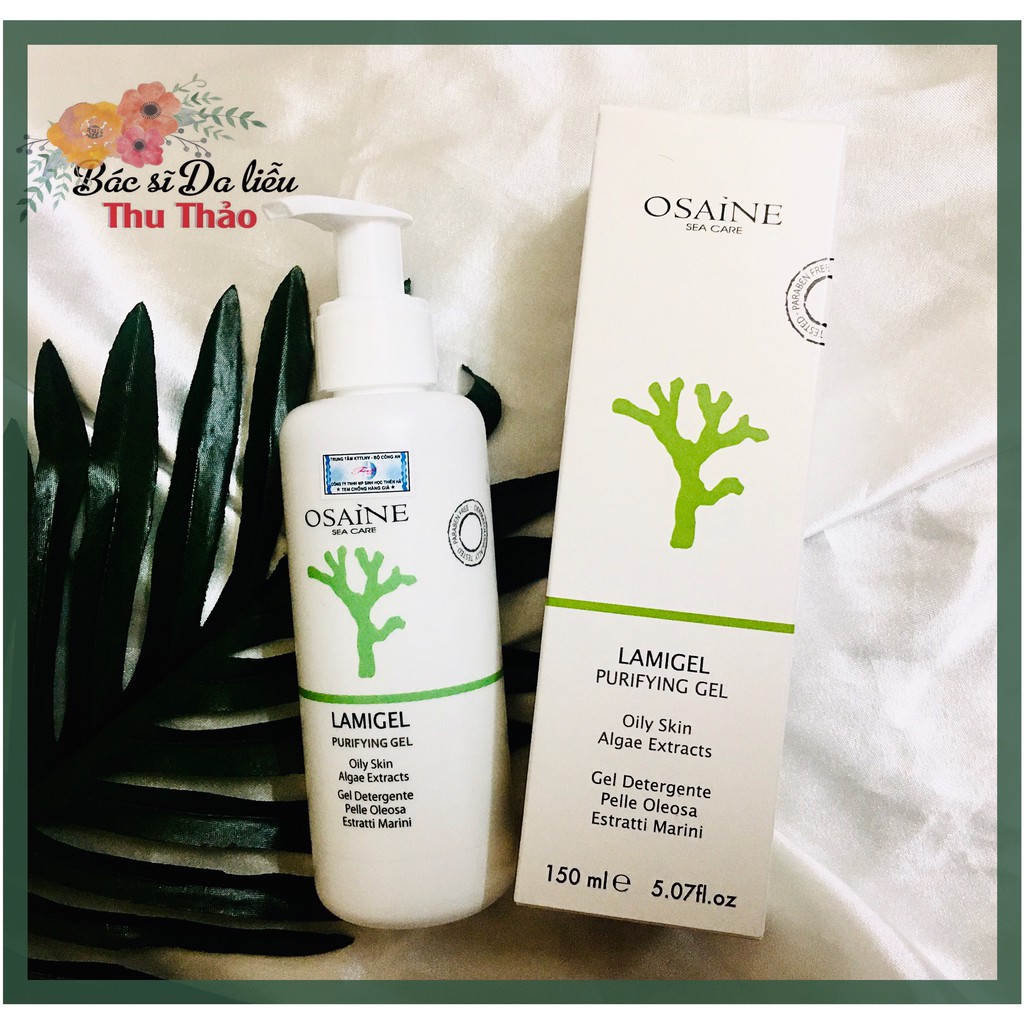 SỬA RỬA MẶT DA DẦU MỤN OSAINE LAMIGEL ITALYA