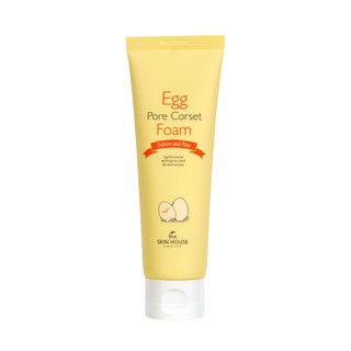T01 - EGG PORE CORSET FOAM - Sữa rửa mặt tạo bọt giúp se khít lỗ chân lông DUNG TÍCH 120ML