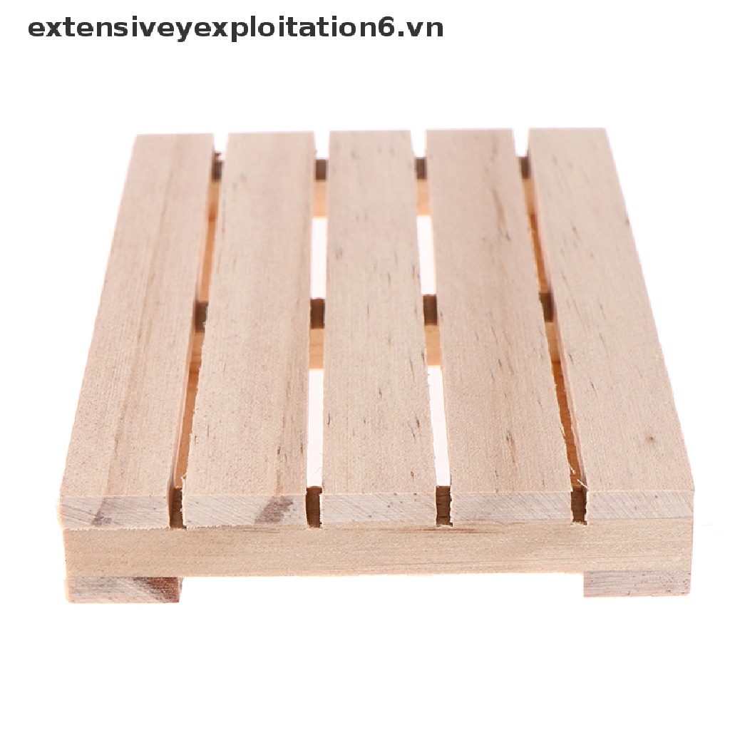 / / E6vn / / Khay Gỗ Mini Đựng Đồ Uống Nóng Lạnh