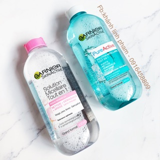 Tẩy trang Garnier SkinActive Pháp 400ml