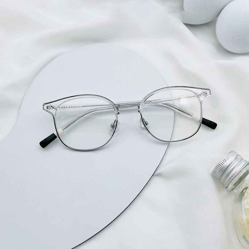 Kính giả cận, Gọng kính cận Club Master mới 9095 chống ánh sáng xanh, UV400 Jolie eyewear