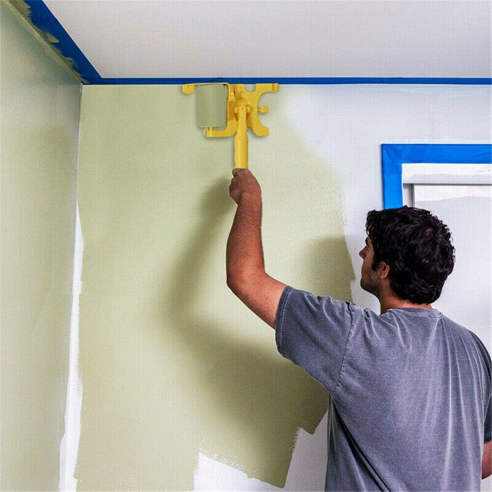 Cây Lăn Sơn Tường Bằng Nhựa Màu Vàng