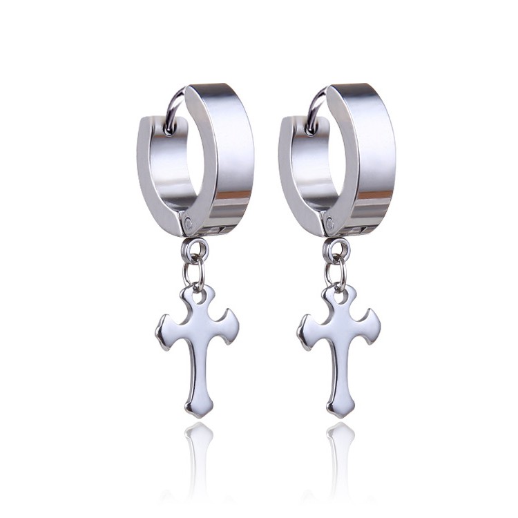 SET 2 Khuyên Tai Uninex cá tính (4 Hình) - Màu Bạc