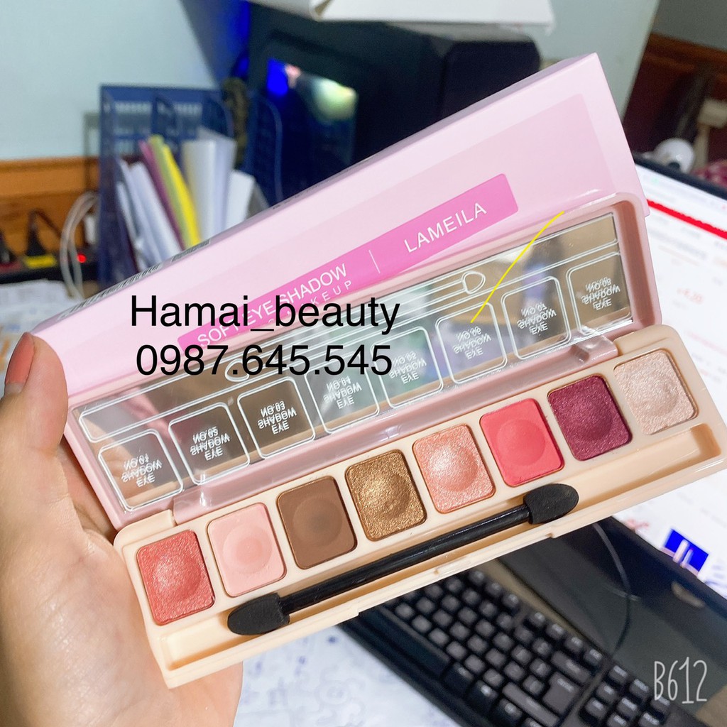 Bảng mắt 8 ô lameila nhiều màu F204 | BigBuy360 - bigbuy360.vn