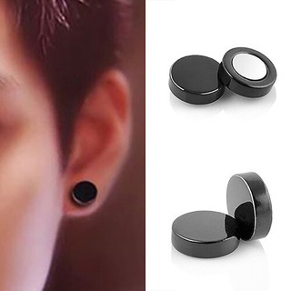 Hoa tai nam châm cá tính unisex