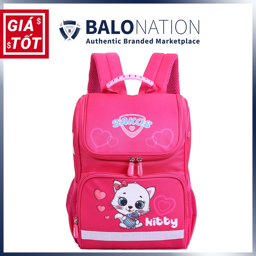 [CHÍNH HÃNG] Balo Học Sinh Siêu Nhẹ Chống Gù SAKOS SIMPLE - tại Balonation.vn