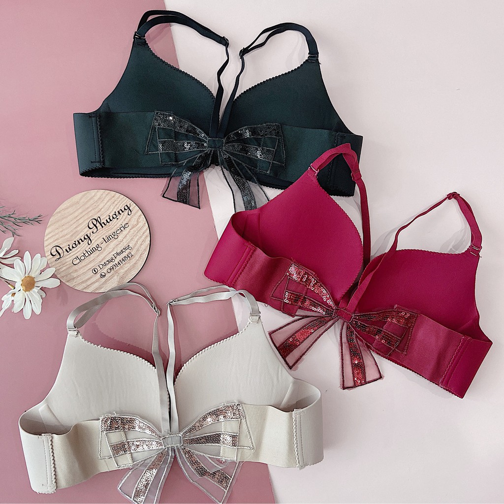 Bộ đồ lót cài trước nơ lưng sexy - SL017 | BigBuy360 - bigbuy360.vn