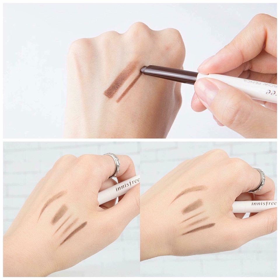 Chì Kẻ Chân Mày 2 Đầu Auto Eyebrow Pencil Innisfree | BigBuy360 - bigbuy360.vn