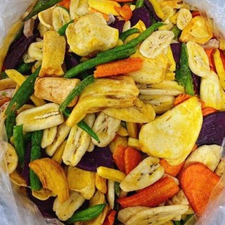  500gr Trái cây Thập Cẩm nguyên sấy giòn