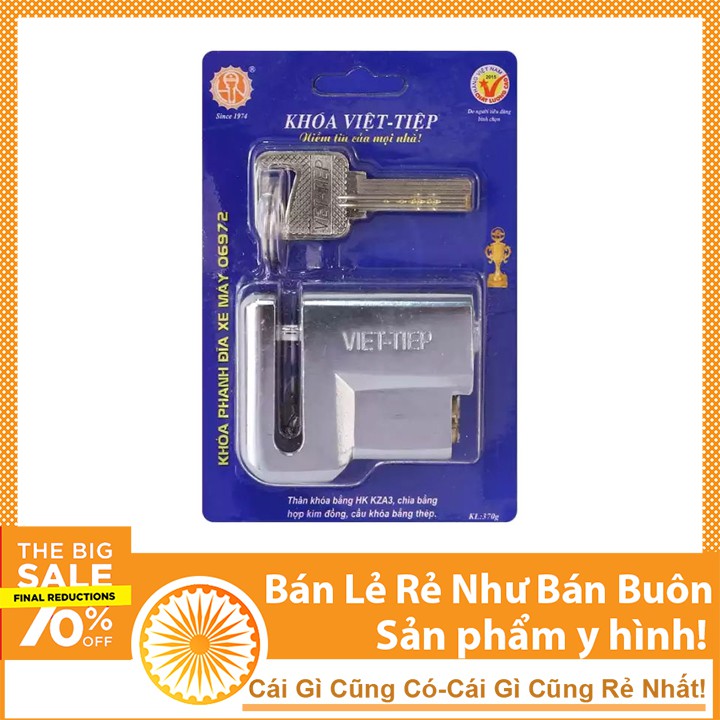 Khóa Phanh Đĩa Xe Máy Chống Cắt Việt Tiệp