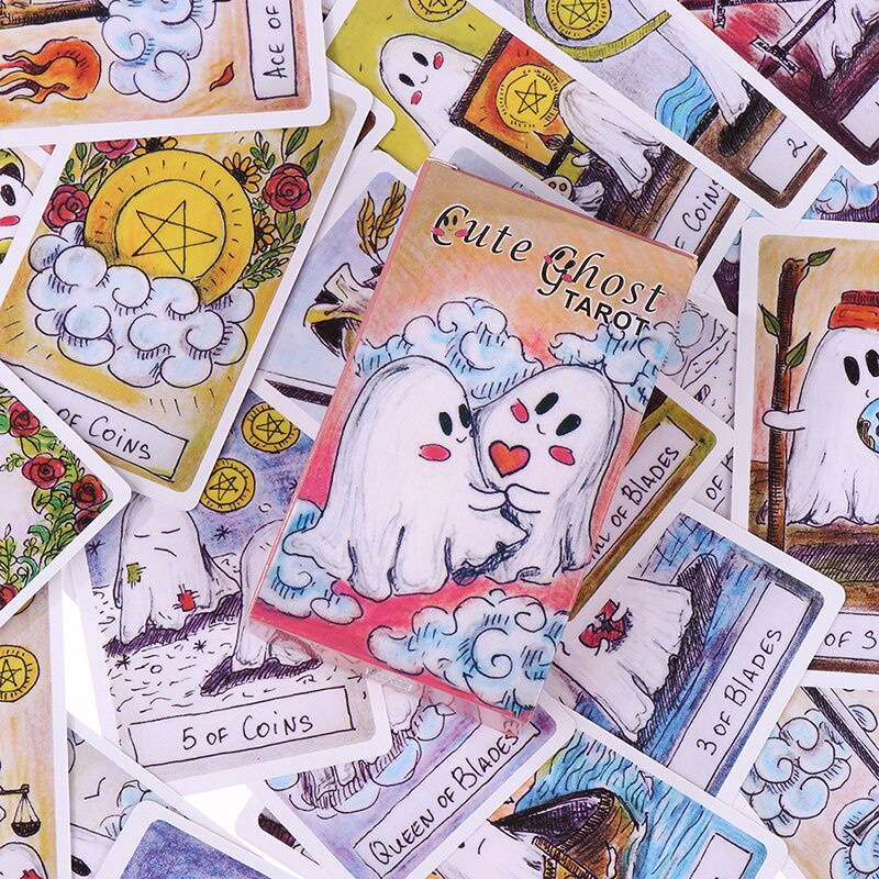 Bộ Bài Cute Ghost Tarot T12