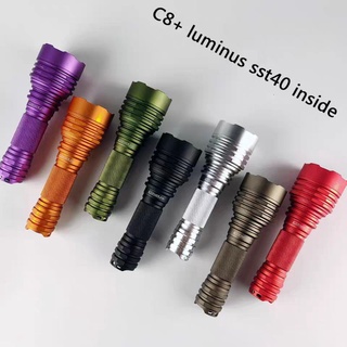 [Chính hãng] Bộ vỏ đèn pin Convoy C8+  dùng mod chế đèn DIY (chưa gồm led và driver)