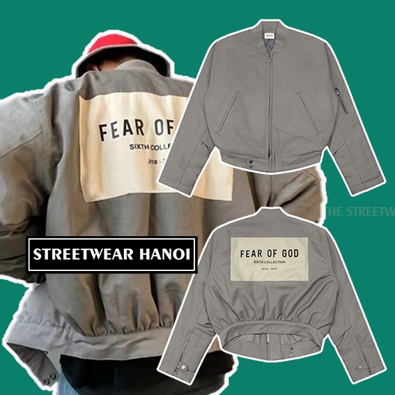 ™[STREETWEAR HANOI] - Áo khoác denim jeans FOG Fear Of God 6TH BROWN, áo khoác bò FOG