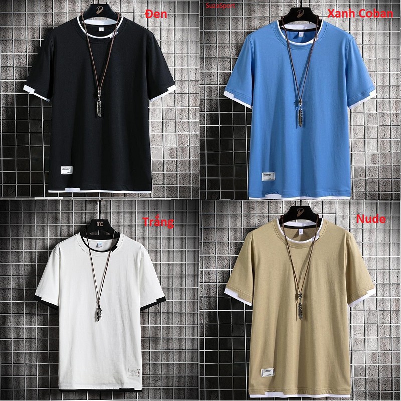 Áo thun Unisex A04 Basic Tee, phông trơn Suza nam nữ tay lỡ oversize form rộng nhiều màu | BigBuy360 - bigbuy360.vn