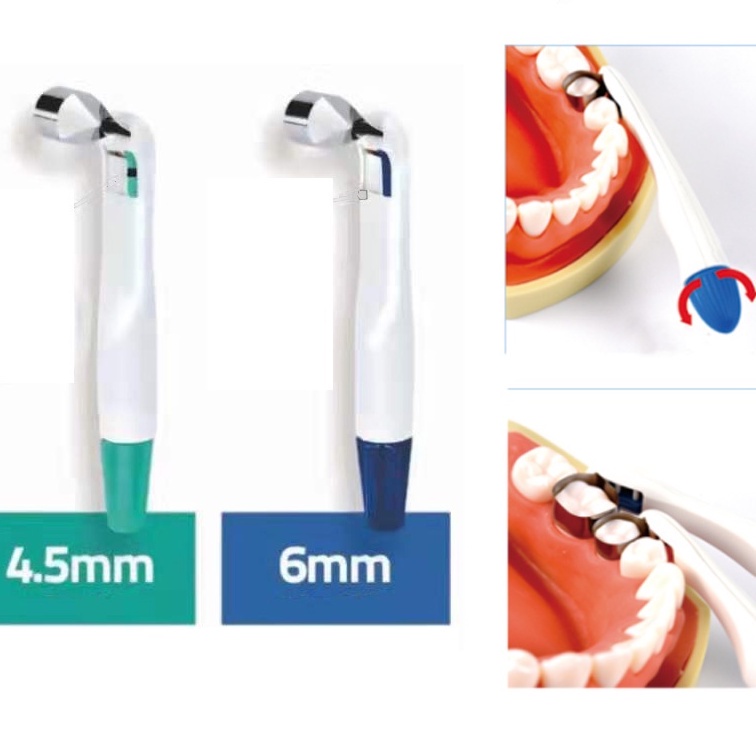5/10 Vòng Đệm Bằng Thép Không Gỉ Cho Nha Khoa Kích Thước 4.5 / 6Mm