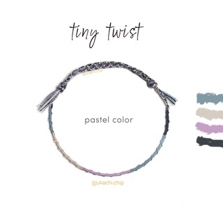 Vòng tay sợi mảnh (1mm) handmade Tiny Twist