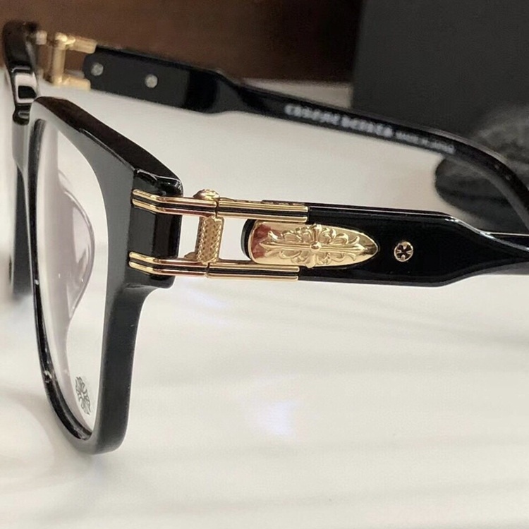 Gọng Kính Cận, Cao Cấp dành cho nam, Họa tiết Chrome Hearst, kèm Full Box, Bảo Hành 12 tháng - donghokinhmat168