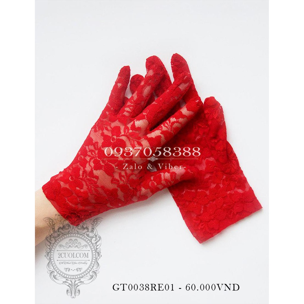 Găng tay cô dâu GT0038RE01