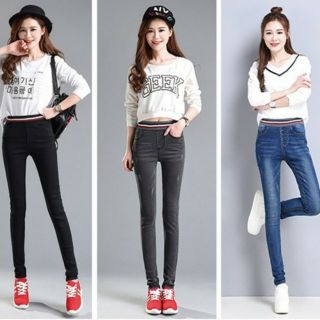 Quần jean lưng thun nữ QD0121