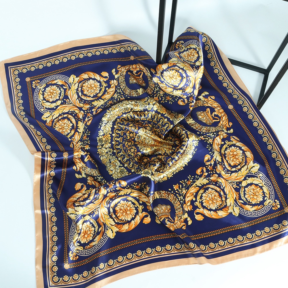Khăn choàng WJ1003-126 chất liệu satin kích thước 90cm (35.4x35.4inch) thời trang dành cho bạn nữ