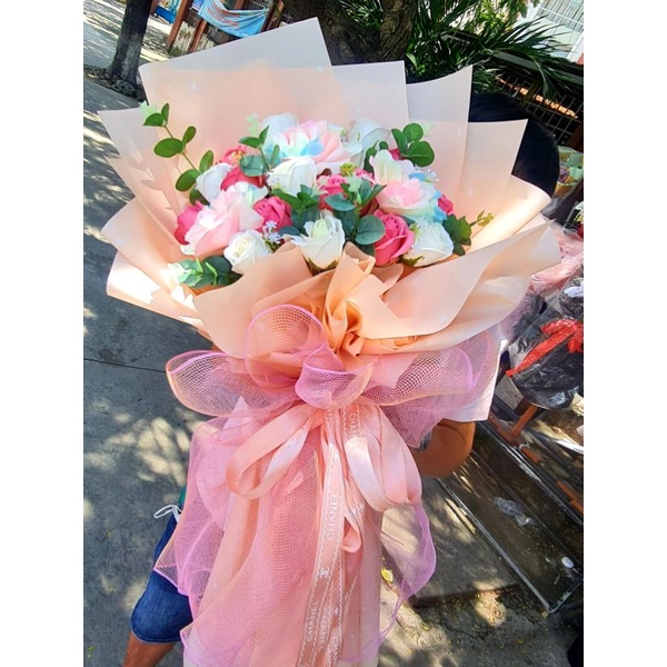 bó hoa sáp cao cấp
