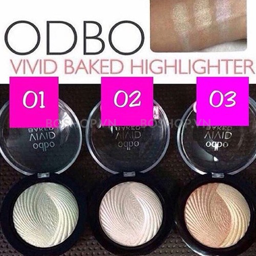 [Auth Thái] Phấn Bắt Sáng Odbo Có Nhũ Baked Highlighter 02 ( nhũ hồng ) | BigBuy360 - bigbuy360.vn