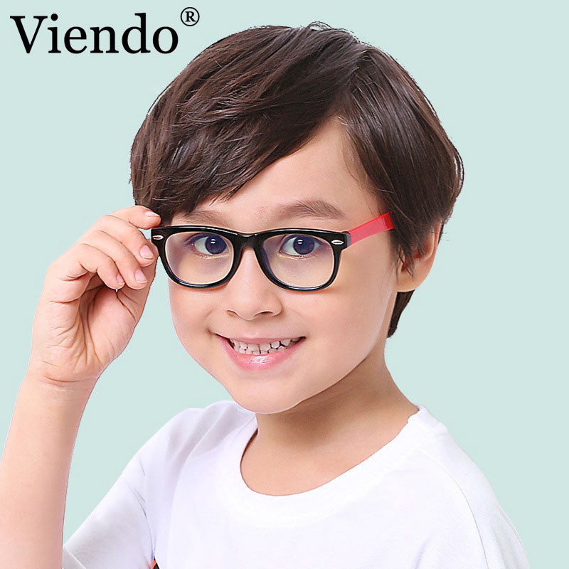 Kính trẻ em VIENDO Mắt kính chống ánh sách xanh nhiều màu tùy chọn cho trẻ em cho bé trai bé gái