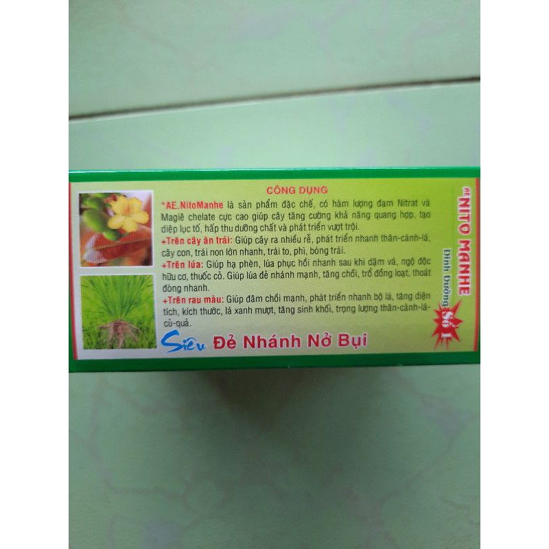 Phân bón lá NITO MANHE 15ML 10 gói