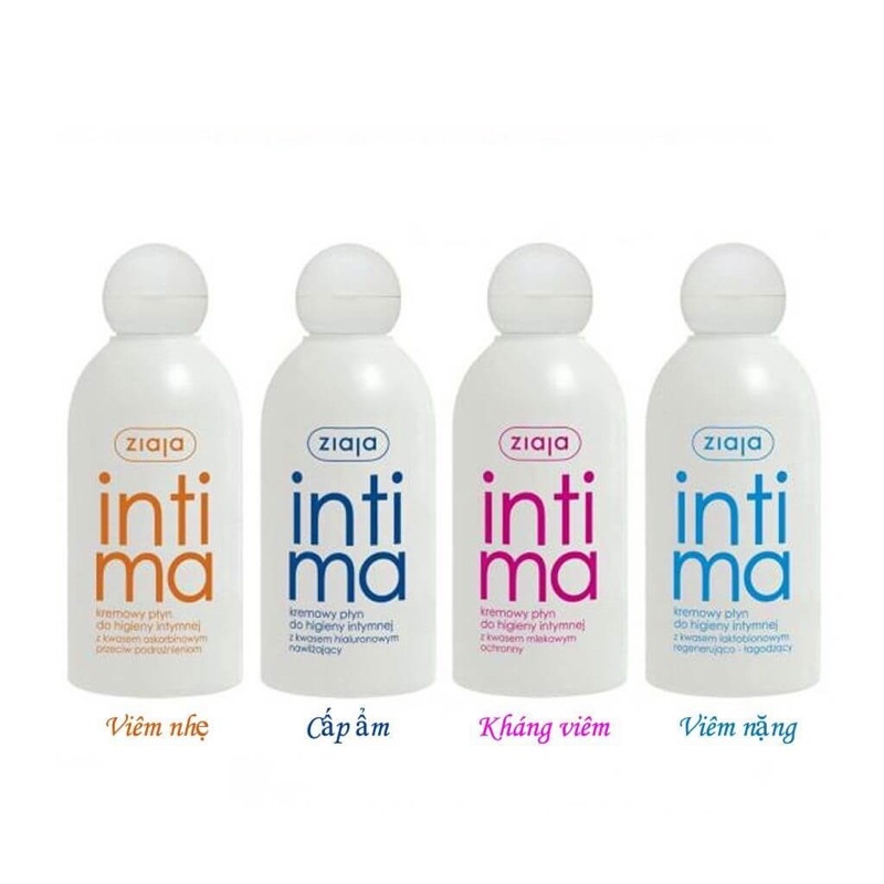 Dung dịch vệ sinh phụ nữ intima ziaja 200ml