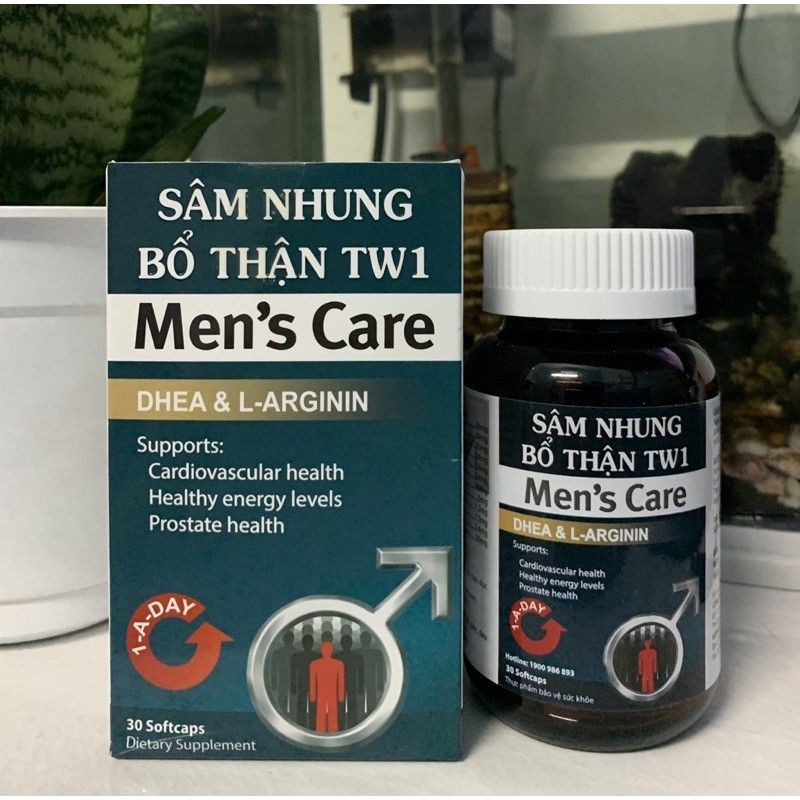 Sâm nhung bổ thận TW1 Bổ thận, tráng dương, mạnh gân cốt, tăng cường sinh lý hiệu quả lọ 30 viên