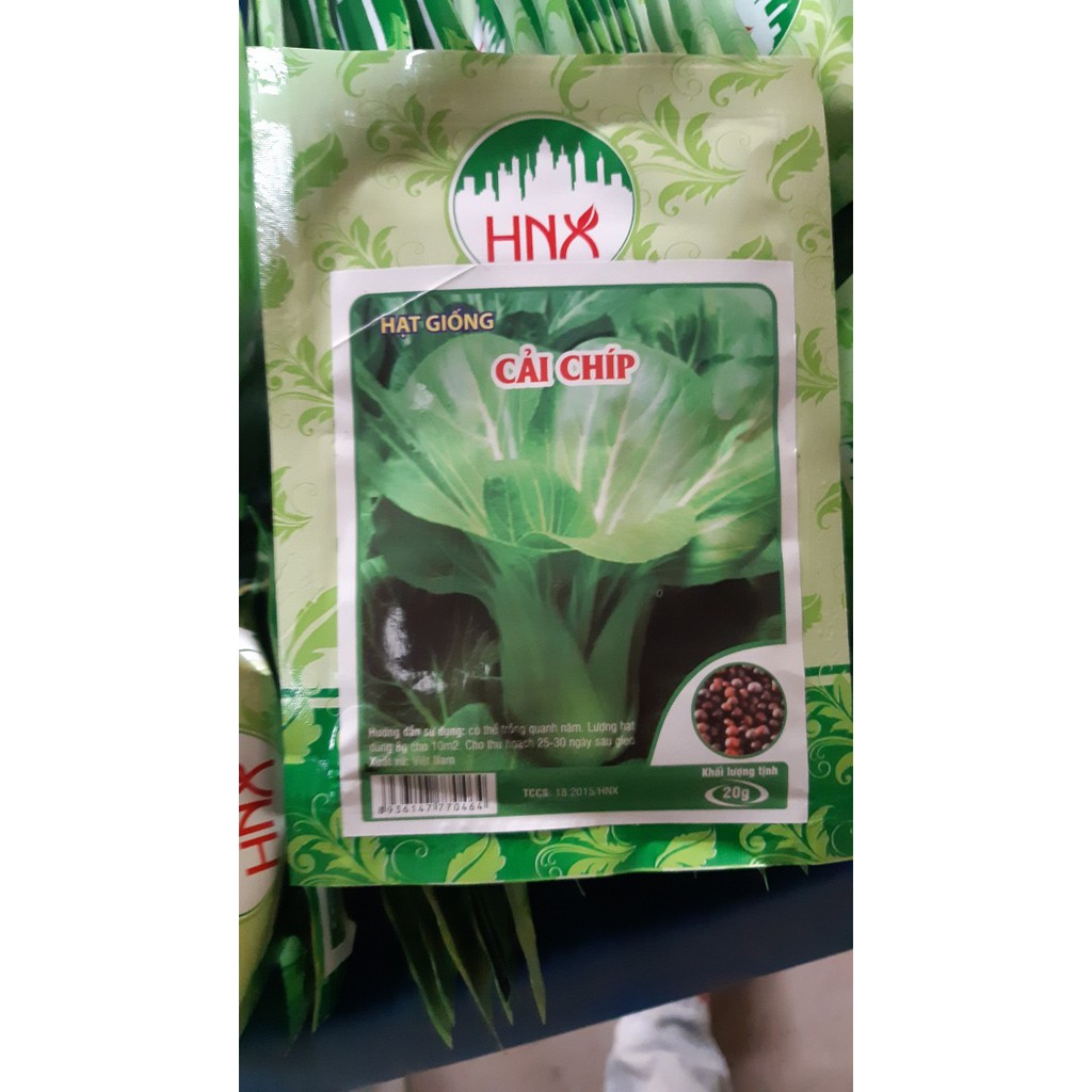 Hạt giống cải Chíp HNX 20g